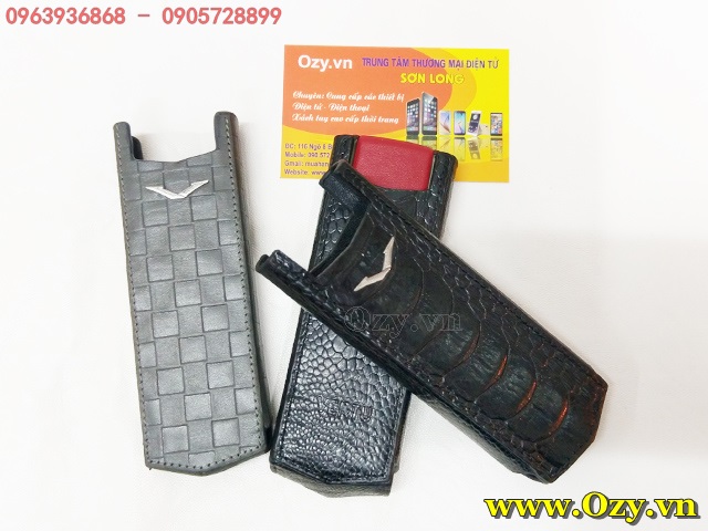 mẫu bao da vertu signature s